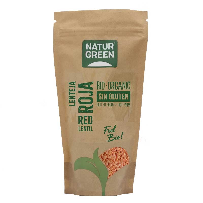 Naturgreen Lenteja roja s/gluten Bio 500g NaturGreen