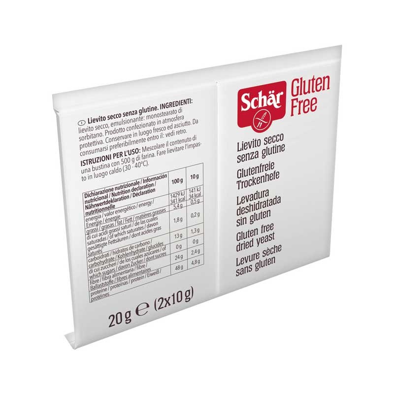 Schar Levadura deshidratada 2x10g Schar