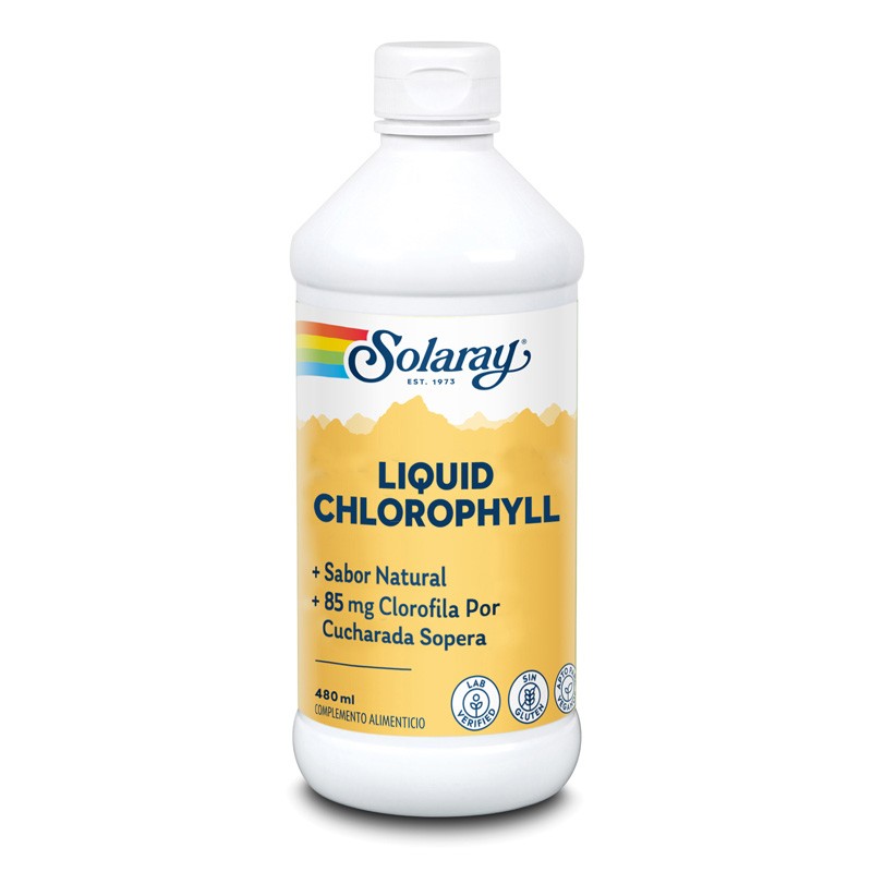 Solaray Liquid Chlorophyll-Clorofila Liquida 480ml Solaray