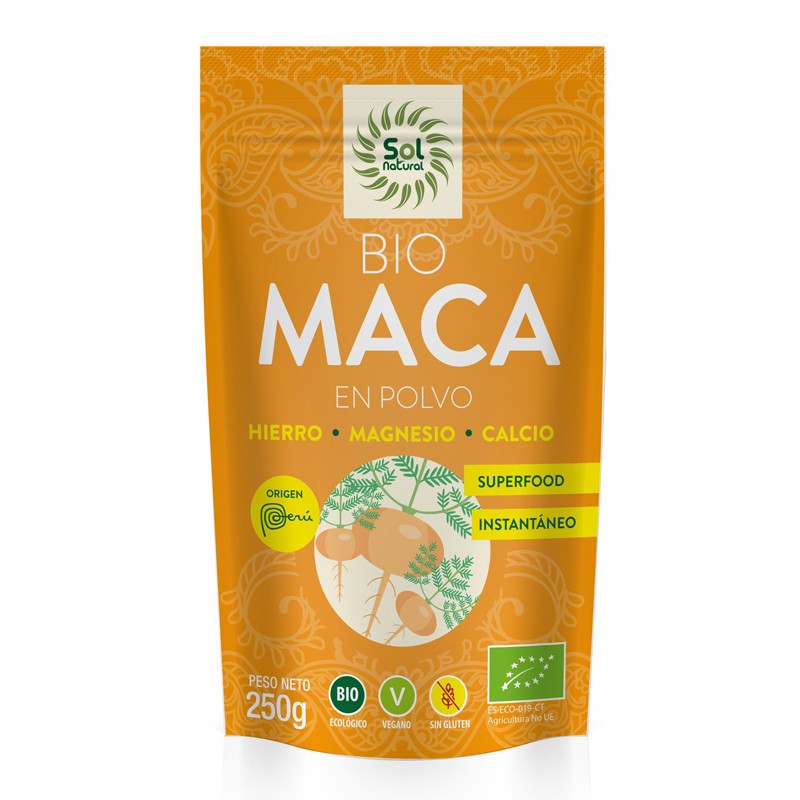 Sol Natural Maca en polvo Bio 250g Sol Natural