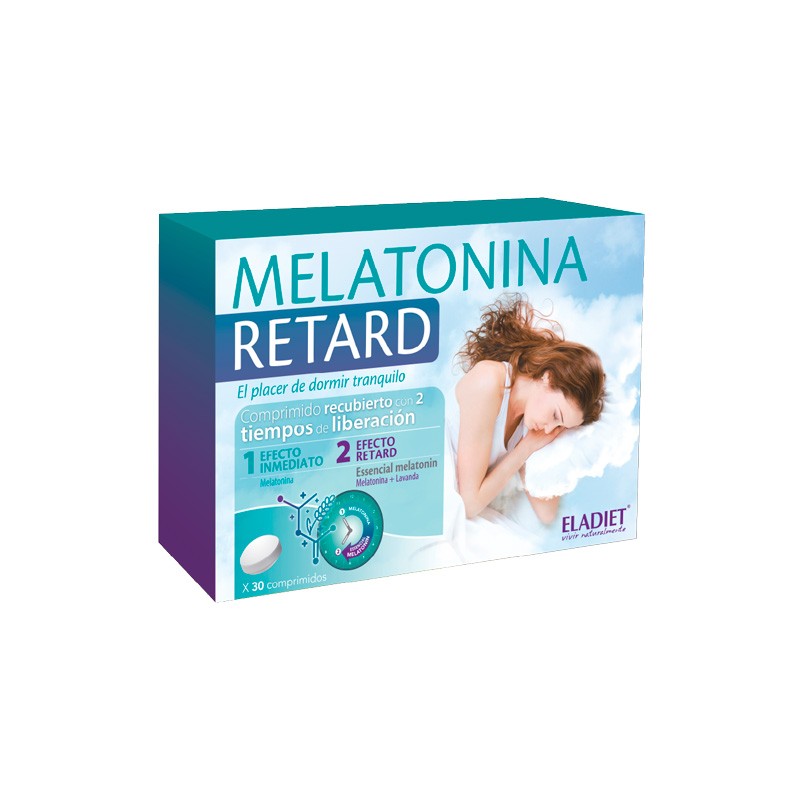 Eladiet Melatonina Retard 1.85mg 30 comprimidos Eladiet
