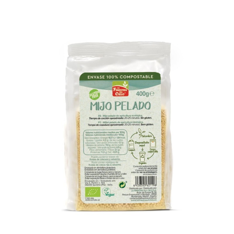 La finestra Mijo pelado bio 400g La Finestra
