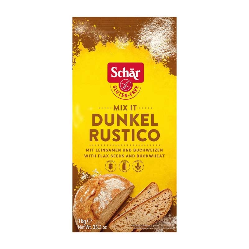 Schar Mix para pan rustico 1kg Schar