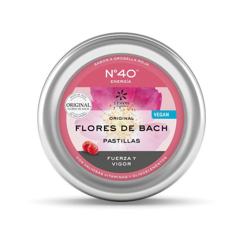 Lemon Pharma Pastillas Flores de Bach Nº40 Energia 50g Lemon Pharma