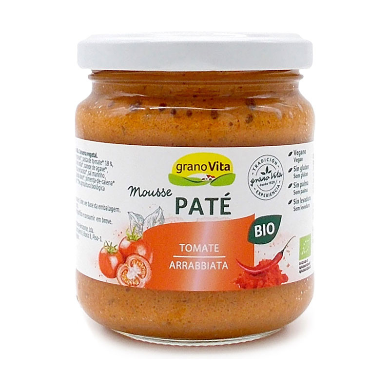 Granovita Pate Tomate-Arrabiata Bio cristal 175g Granovita