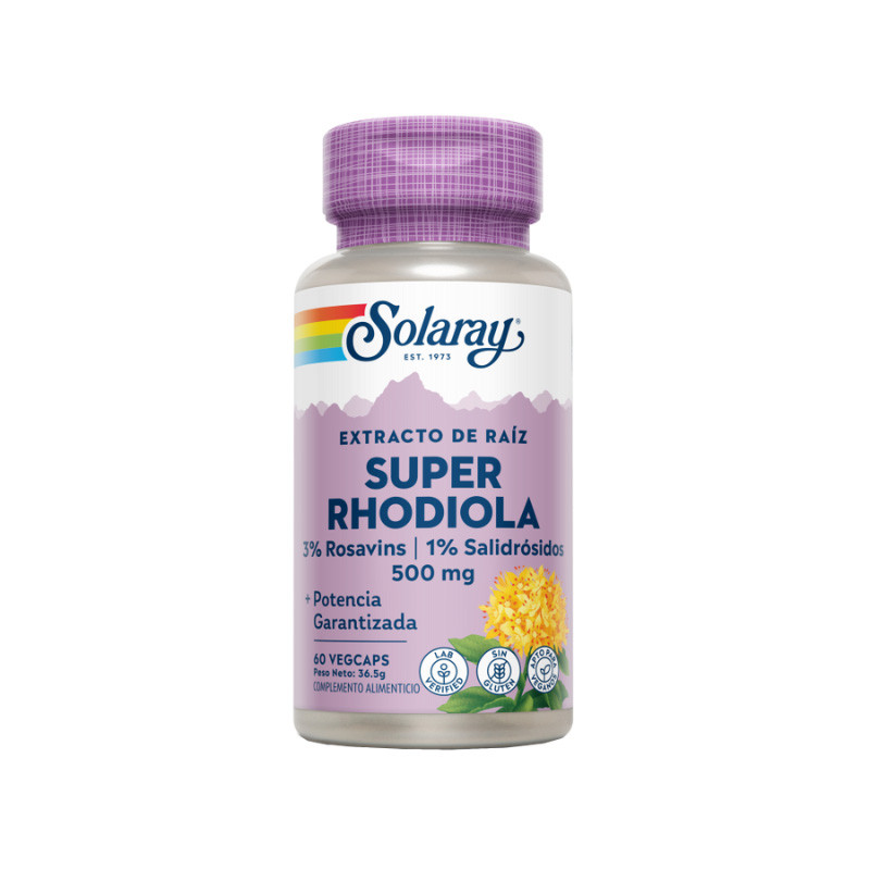Solaray Rhodiola Super 500mg 60vcaps Solaray