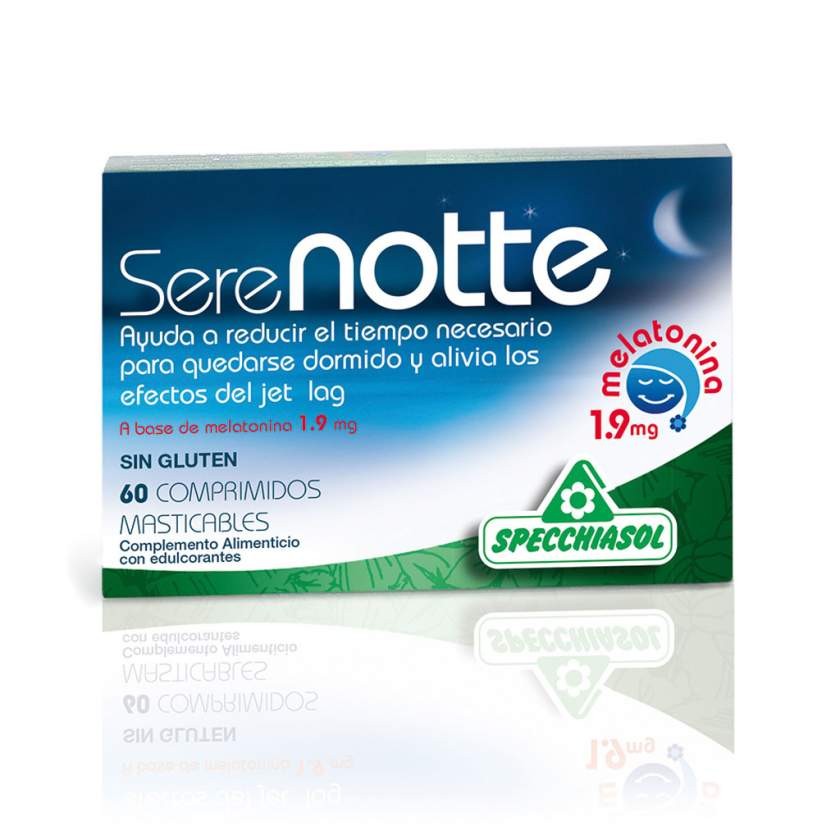 Specchiasol Serenotte Melatonina 1.9mg 60comp Specchiasol