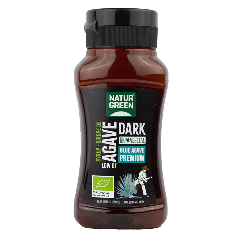 Naturgreen Sirope de agave dark Bio 258ml/350g NaturGreen
