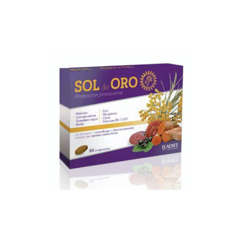 Eladiet Sol de oro forte 30 comprimidos Eladiet