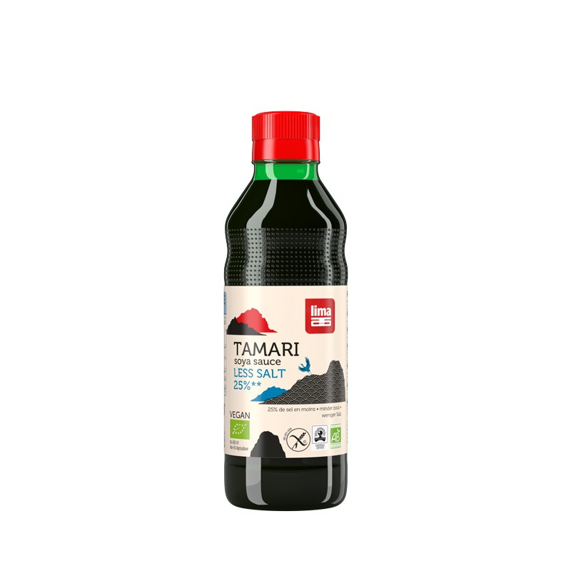 Lima Tamari (salsa de soja) 25% menos de sal bio 250ml Lima