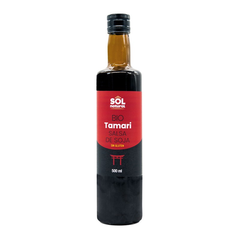 Sol Natural Tamari salsa de soja s/gluten Bio 500ml Sol Natural