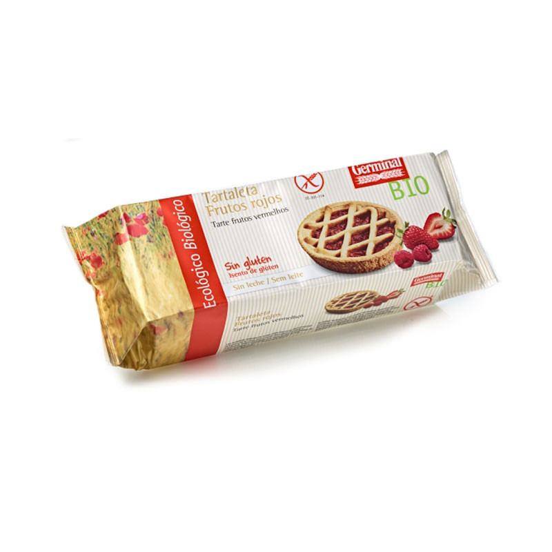 Germinal Tartaleta de frutos rojos bio sin gluten 200 g Germinal