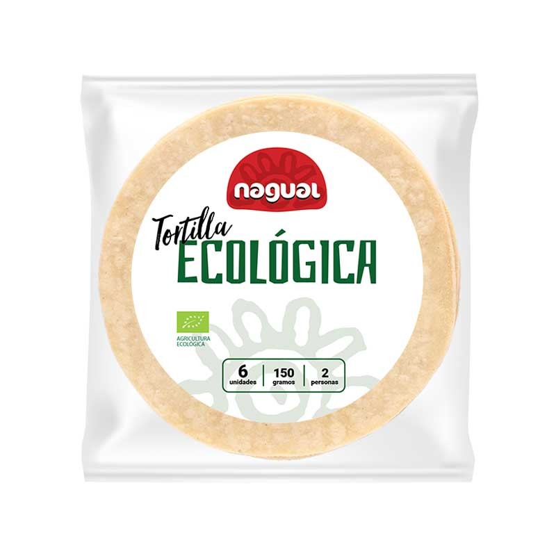Nagual Tortilla maiz s/g Bio 150g Nagual