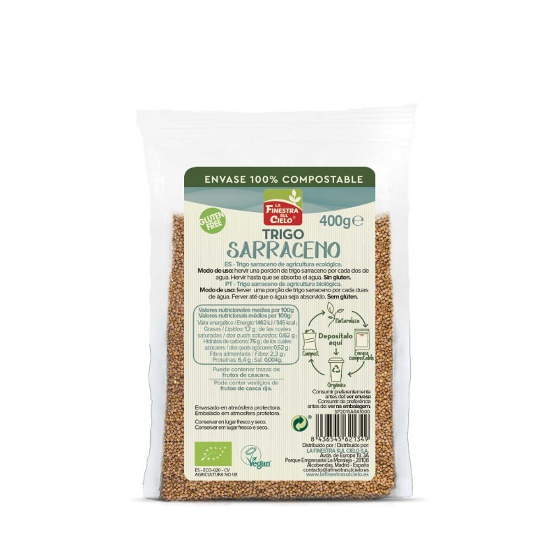 La finestra Trigo sarraceno bio 400g La Finestra