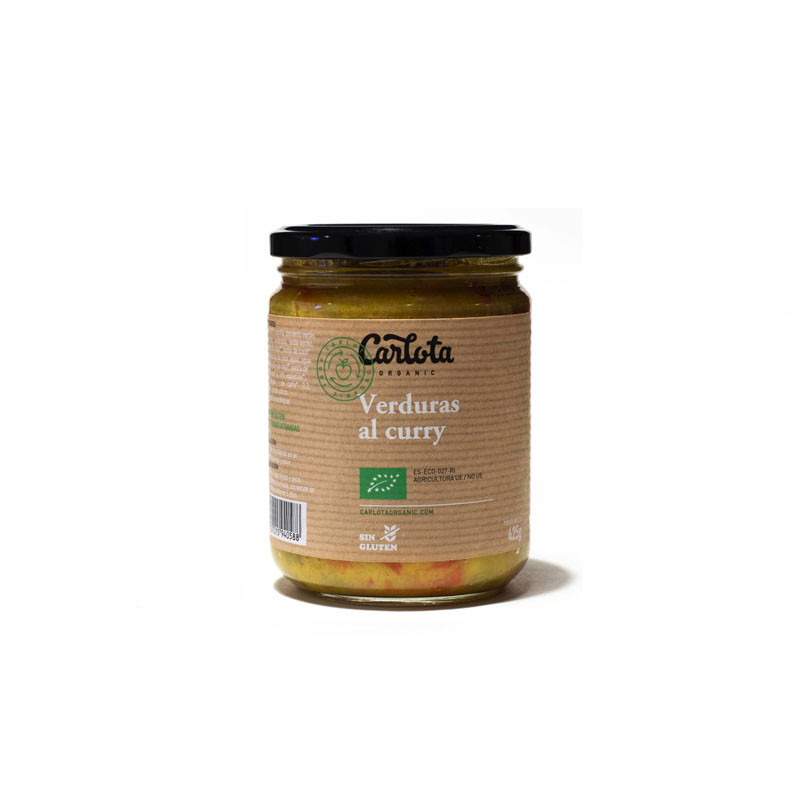 Carlota Organic Verduras al curry Bio 425g Carlota Organic