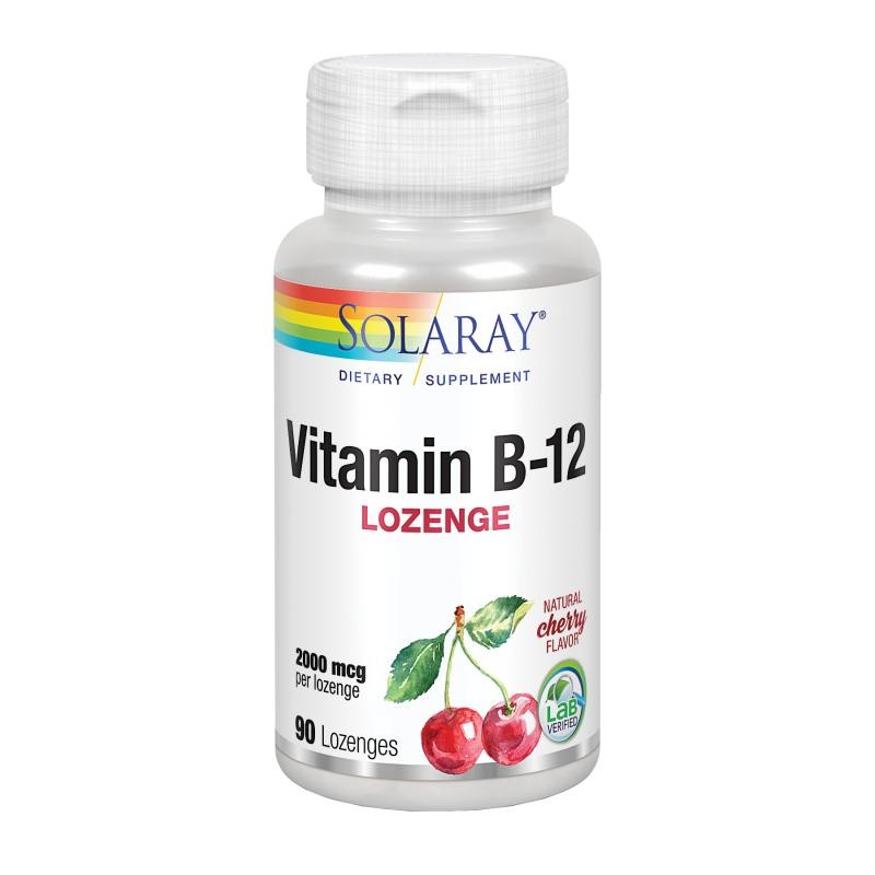 Solaray Vitamina B12 2000mcg 90comp Solaray