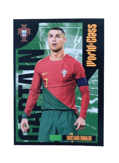 PANINI Cristiano Ronaldo Cromo Worldclass Captain P21 Panini 2024 24 Portugal