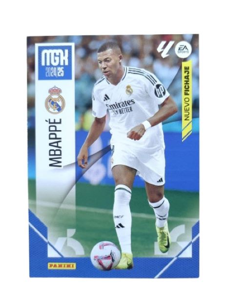 PANINI Mbappé Cromo Nuevo Fichaje Megacrack 2024 2025 MGK 24 25 Panini