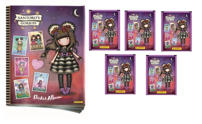 Gorjuss Santoro Álbum vacío + 5 sobres colección 2025