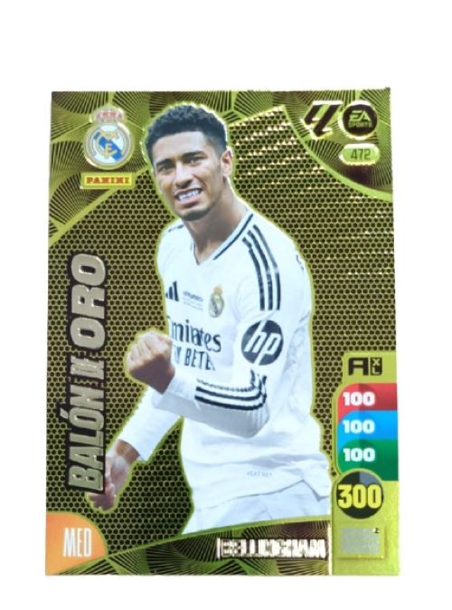 Bellingham Balón de Oro Adrenalyn XL 2024 2025 Carta Colección Panini