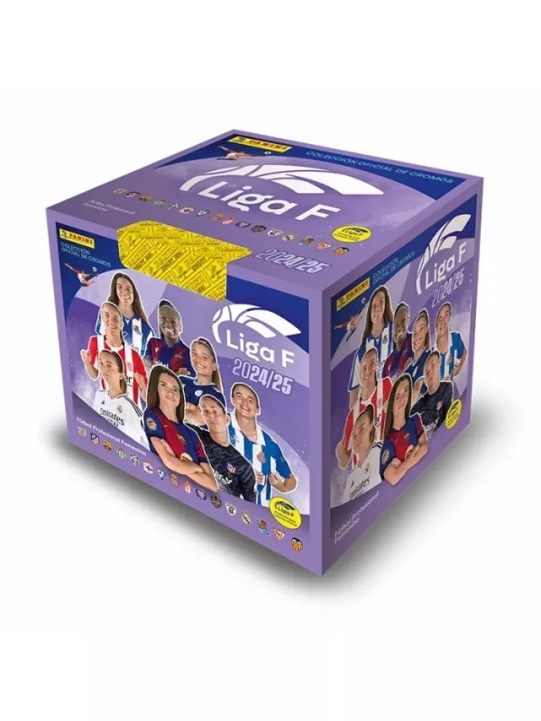 La liga Femenina Caja de 50 sobres Panini