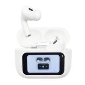 Auriculares Inalámbricos A9 Pro con Pantalla Táctil Blancos