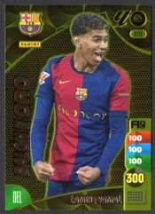 Balón de Oro Lamine Yamal 470 FC Barcelona cromo Adrenalyn XL 2024 2025 La liga 24/25