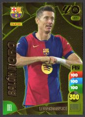 Balón de Oro Robert Lewndowski 471 FC Barcelona cromo Adrenalyn XL 2024 2025 La liga 24/25