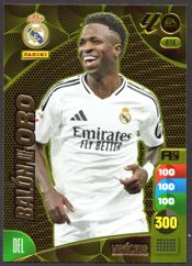 Balón de Oro Vinicius Vini Jr. 474 Real Madrid cromo Adrenalyn XL 2024 2025 La liga 24/25