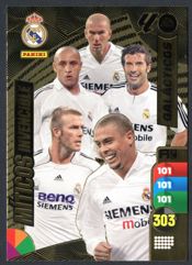 Miticos Invencible Galacticos Real Madrid cromo Adrenalyn XL 2024 2025 La liga 24/25