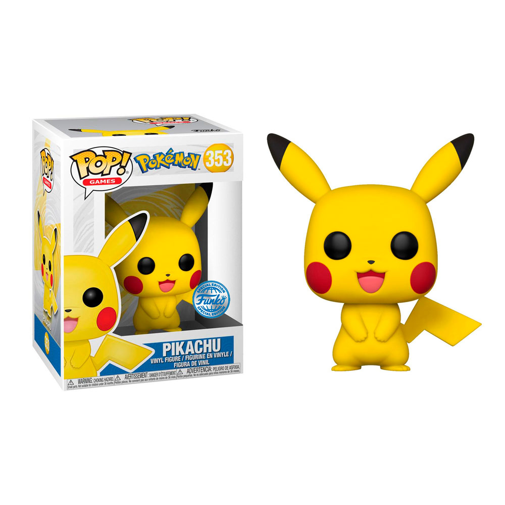 Funko Pop Pokemon Pika Pika Pikachu Especial Edition Exclusivo 353