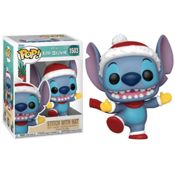 Funko Pop Disney Lilo y Stitch Holiday Navideño Gorro Papa Noel 1503