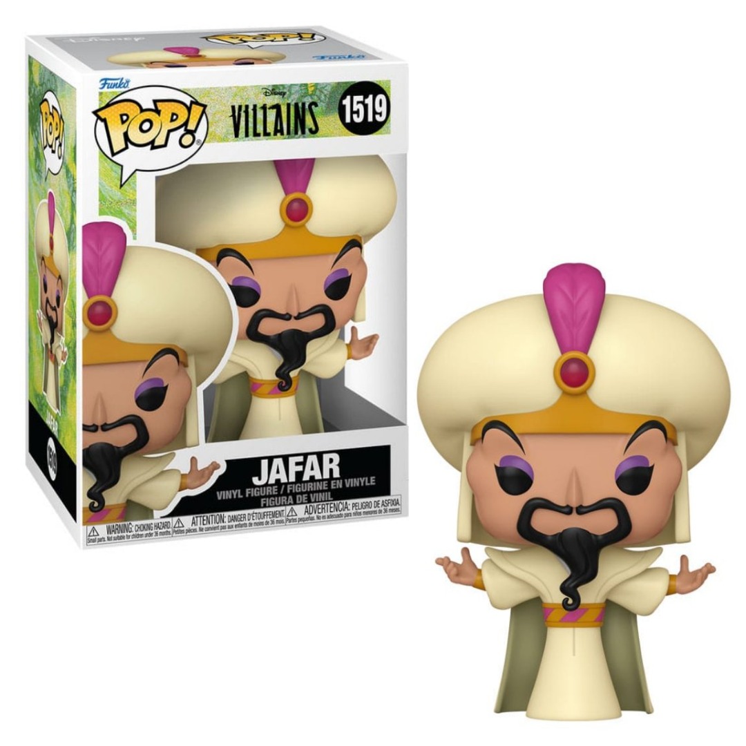 Funko Pop Disney Villanos Aladdin Jafar 1519