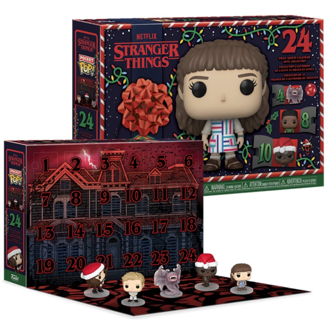 Funko Pop Disney Calendario Adviento Stranger Things 2024 Pocket Pop 24 figuras +-4cm