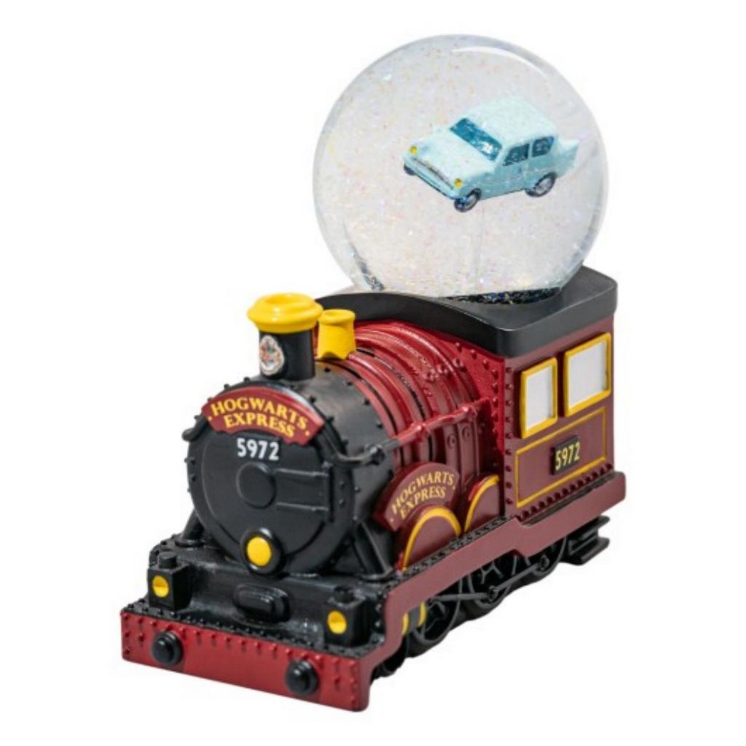Bola de Nieve Harry Potter Coche Ron Weasley Volando Sobre El Hogwarts Express