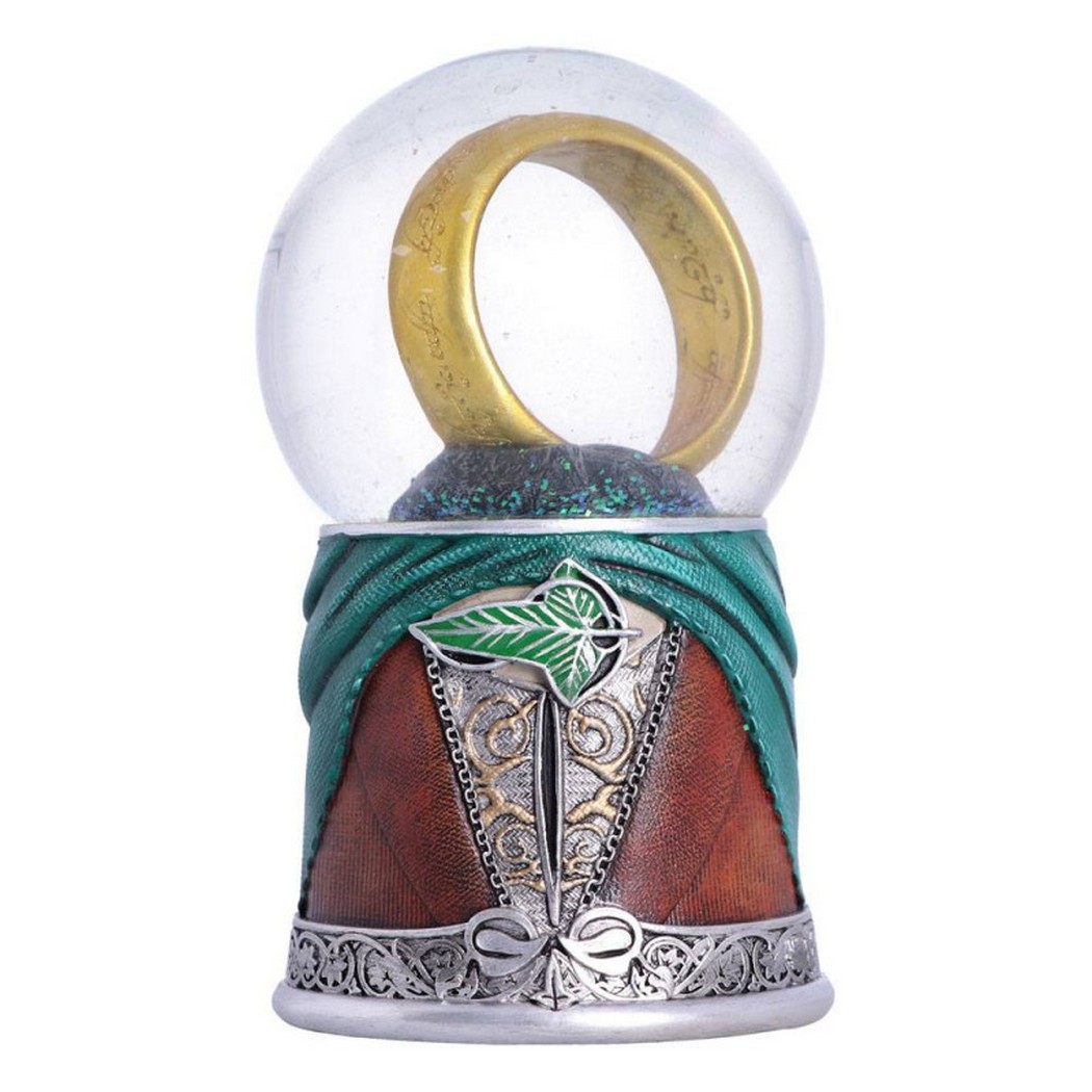 Bola de Nieve Poliresina Pintada a Mano Lord of the Rings Señor de los Anillos Frodo