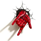 Figura Lámpara Ultimate  3D Spiderman Telaraña