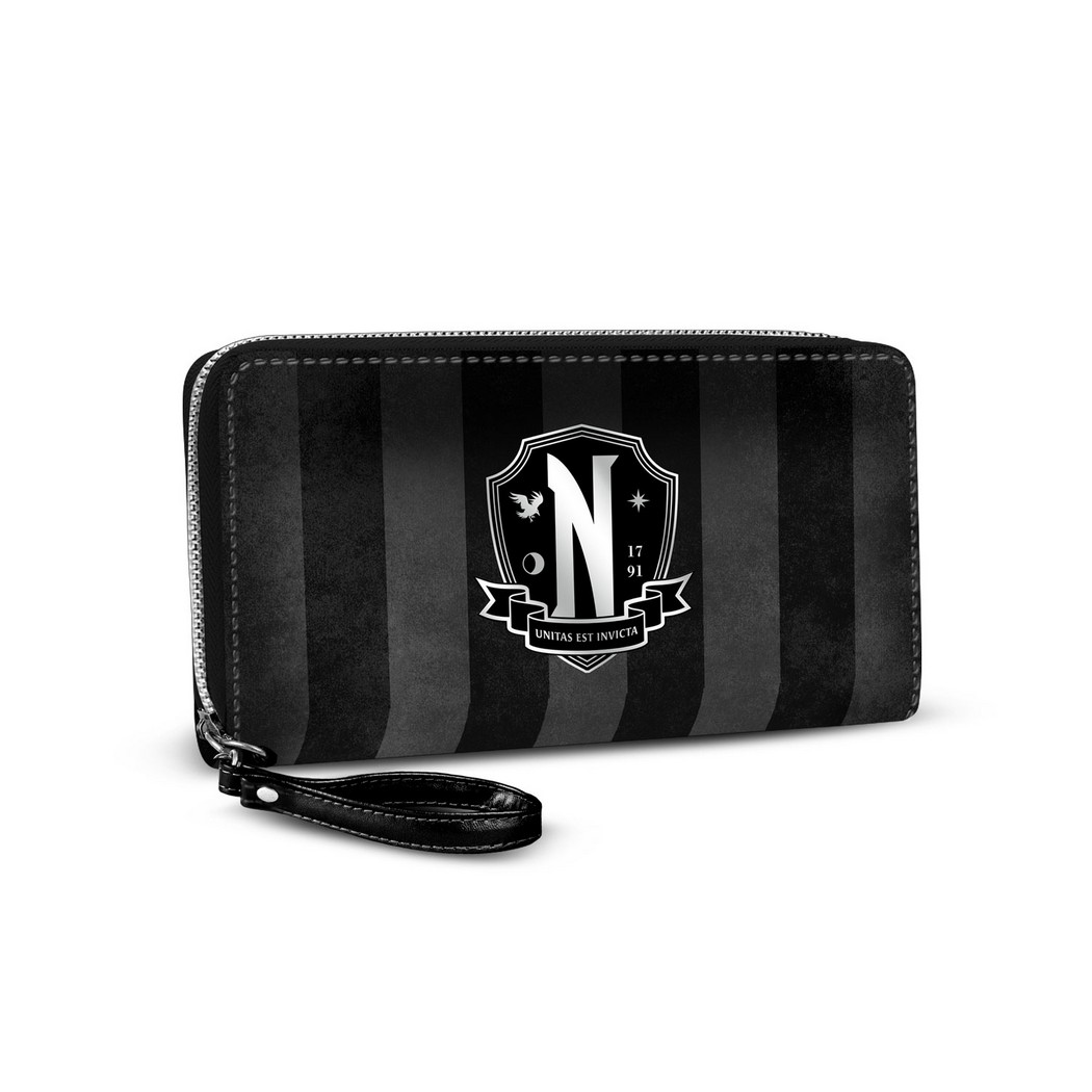 Cartera Billetero Miercoles Wednesday Original 19x10x2 cm