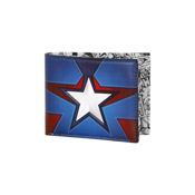 Cartera Billetero Unisex Marvel Capitán America 12x12x2 cm