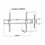 Soporte ECO Inclinable para TV de 37” a 70” 3