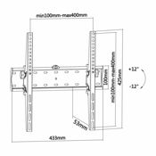 Soporte ECO Inclinable para TV de 32”a 55” / 40kg 3