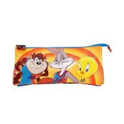 Estuche Portatodo Triple Fan Space Jam Looney Tune 23x11x7 cm