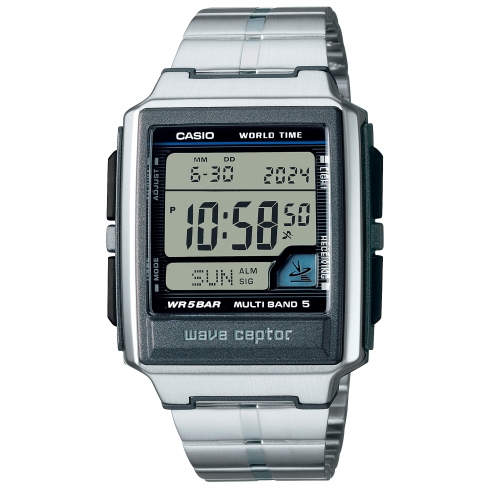 CASIO Casio Wave Ceptor Wv-59rd-1aef Reloj De Pulsera Digital Para Hombre Color Gris