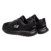 Imagen ZAPATILLAS SKECHERS BURNS AGOURA NEGRO NEGRO 52635-BBK CASUAL HOMBRE