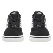 Imagen ZAPATILLAS VANS WARD TD SLIP-ON CHECKERED NEGRO BLANCAS VN0A3QU1PVJ1 NIÑO CORDON ELASTICO
