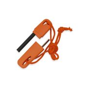 Pedernal de emergencia portátil naranja
