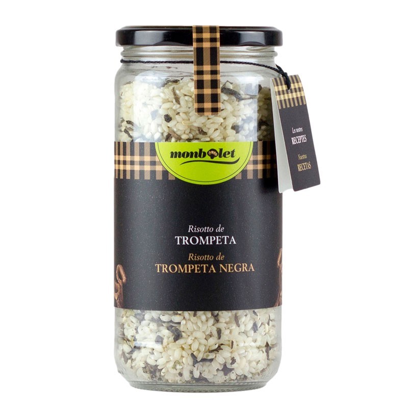 Risotto de Trompeta de los muertos