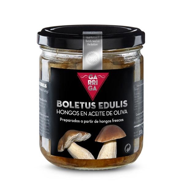 Boletus conserva en aceite oliva - Tarro 300 g