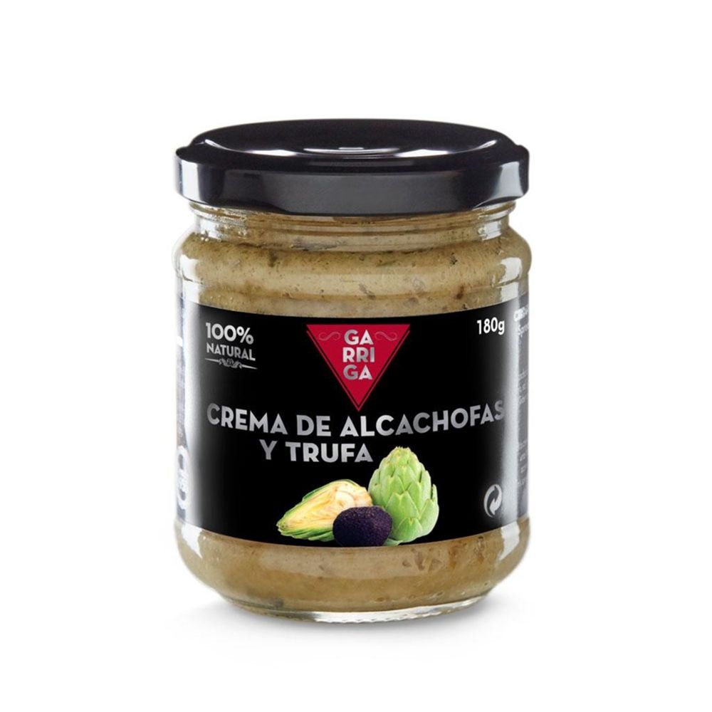 Crema de alcachofas y trufa