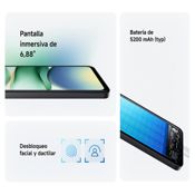Redmi A5 4+128GB Negro – Gran Pantalla, Batería de 5200 mAh y Diseño Elegante